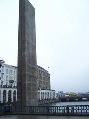 Hamburg war memorial near city hall