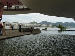 Entrance of the Museum of Modern Art in Niterói