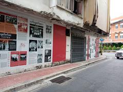 Talat Noi quarter street view with Chinese newspaper publisher