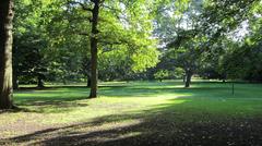 Hammer Park southern lawn in Hamburg-Hamm, viewed from the southwest