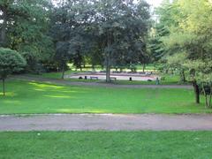 Hammer Park paddling pool view