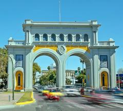 Historic Arches in Guadalajara