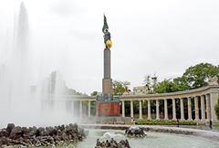 Soviet War Memorial in Vienna at Schwarzenbergplatz