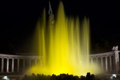 Hochstrahlbrunnen fountain in Vienna