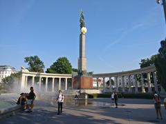 Heldendenkmal der Roten Armee at Schwarzenbergplatz in Vienna