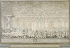 Audience given by Louis XV to the Turkish ambassador in 1742