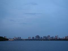 Harvard Bridge over Charles River in Boston