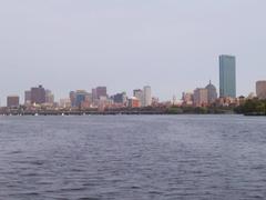 Harvard Bridge over the Charles River in Boston