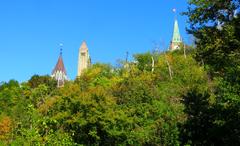 Centre Block of Parliament Hill in Ottawa, Ontario