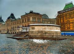 historical site Lobnoye Mesto in Red Square, Moscow