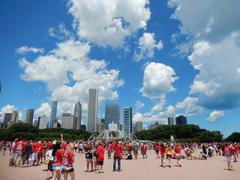 Buckingham Fountain in Grant Park, Chicago