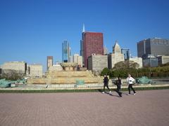 West view of Buckingham Fountain