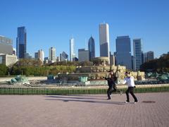 North view of Buckingham Fountain