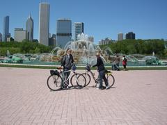 bikes at Buckingham Fountain