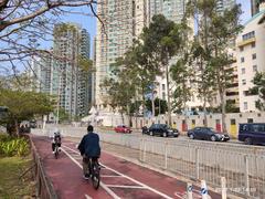 Ma On Shan Promenade Waterfront Ning Tai Road Hong Kong January 2023