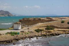 Panoramic view of Illeta dels Banyets at El Campello