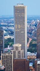 Aon Center skyscraper in Chicago