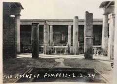 House of the Vettii Pompeii atrium view 1924