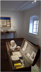 Beethoven Museum exhibition hall with musical instruments