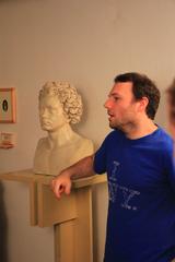 Bust of Beethoven at Beethoven House in Heiligenstadt, Vienna