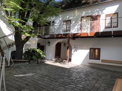 Beethoven Museum courtyard