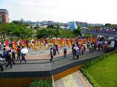 Jingmei Girls' Senior High School Marching Band at Taipei International Flora Expo Closing Parade