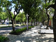 Sidewalk of Section 3 Zhongshan North Road, Taipei City