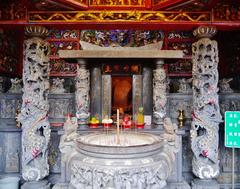 Incense Stick Holder at Bishan Temple