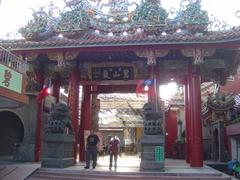 Gate of Bishanyan Temple in Taipei, Taiwan