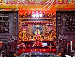 Interior of the Main Hall of Bishan Temple, Taipei