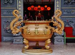 Incense Stick Holder in Bishan Temple Main Hall, Taipei