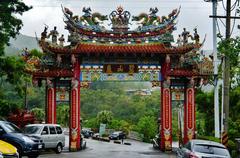 First Gate of Bishan Temple, Taipei, Taiwan