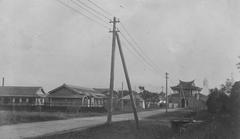 View near Little South Gate of Taipei in the 1920s