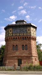 Old water tower at Strasbourg train station