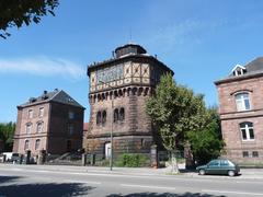 Ancient water tower in Strasbourg