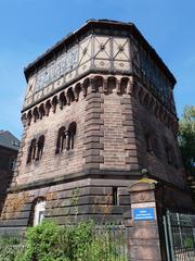 Strasbourg old water tower on Rue de Koenigshoffen