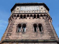 Historic water tower in Strasbourg