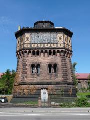 Strasbourg old water tower on Rue de Koenigshoffen