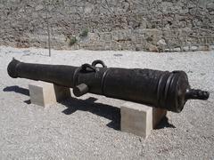 Cannon called 'the Unknown' on île Sainte-Marguerite