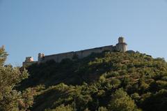 Panoramic view of Assisi in 2010