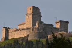 La Rocca Maggiore monument in Italy