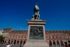 Statue of Jean-Baptiste Kléber on Place Kléber in Strasbourg