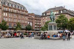 J. B. Kleber monument in Place Kleber, Strasbourg