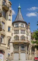 Facade of Palais des Fêtes in Strasbourg