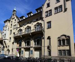 Sängerhaus Strasbourg Jugendstil facade before restoration