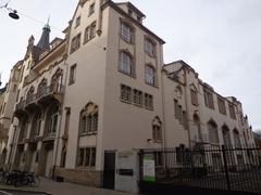 Art Nouveau part of Palais des Fêtes in Strasbourg