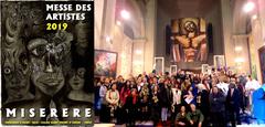 Messe Des Artistes 2019 St Pierre d'Arene Nice featuring Stefano Franco-Bora