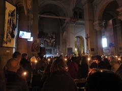 Eglise Saint-Pierre de Nice Ash Wednesday service