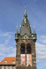 St. Henry and St. Kunhuta Church and the St. Henry Tower in Nové Město