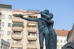 Mozart Fountain in Vienna